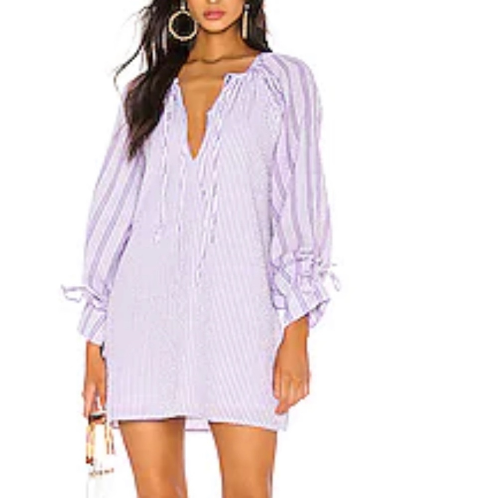 Tularosa Justina Tie Sleeve Dress - Picture 3 of 4